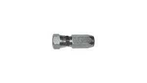 L&S suora liitin JIC M. 9/16 sisempi Ø 10 - teräs