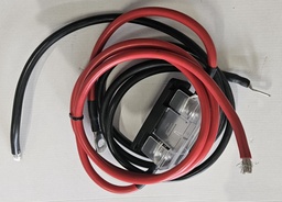 [AKS-25-ANL] Akkukaapelisarja 1,8m 25mm2 MEGA sulakepesällä pu / mu