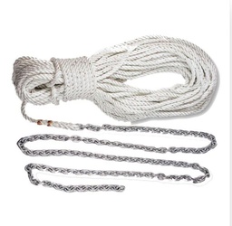 [9510913818] Ankkuriköysi köysi/ketjuyhdistelmä 14 mm / 33 m + kettinki 8 mm / 10 m