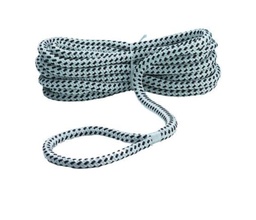 [9518120814] KÖYSI RIO 14MM/10M MUSTA/VALKOINEN