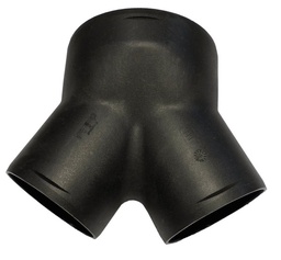 [93-ATR2-RY90603D-BK] Autoterm Y-haara,90-60-60 mm musta