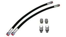 [2200049] L&S 2 x taipuisa hydrauliputkisarja, liittimin ¼ BSPP Ø 10 mm